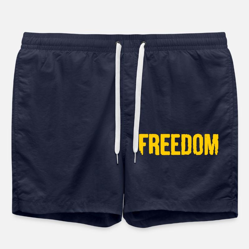 Freedom - Short de bain - bleu marine