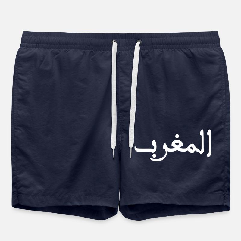 Maroc المغرب - Short de bain - bleu marine