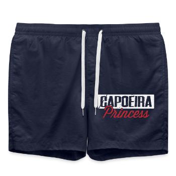 Capoeira Princesse - Short de bain - bleu marine - Devant - AI Model Male 185 light (185cm)