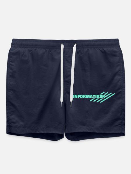 Computer scientist - Swim Trunks - french navy