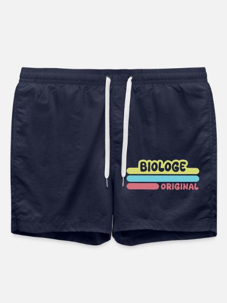 First name Biologist - Swim Trunks - french navy