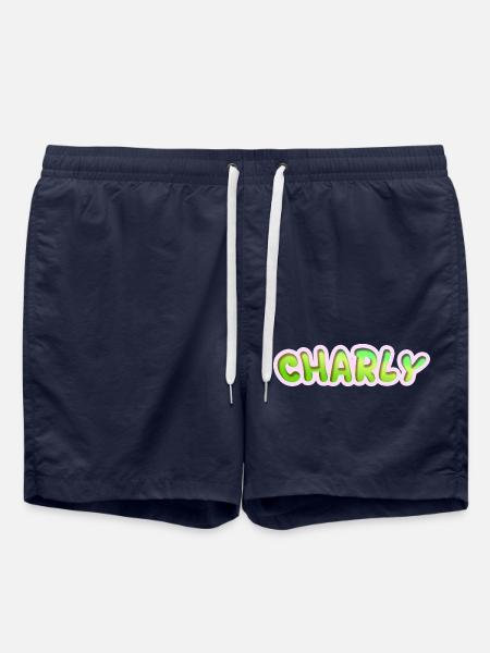 Charly as a job - Swim Trunks - french navy