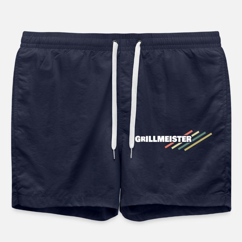 Arbeitsplatz Grillmeister - Badeshorts - French Navy