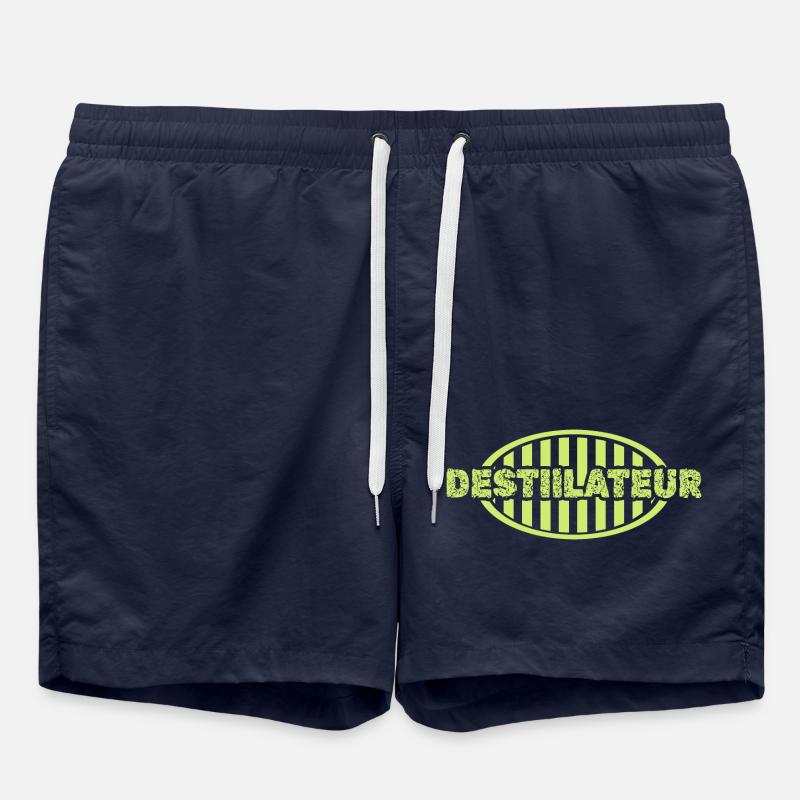 Gift for Distiller - Swim Trunks - french navy
