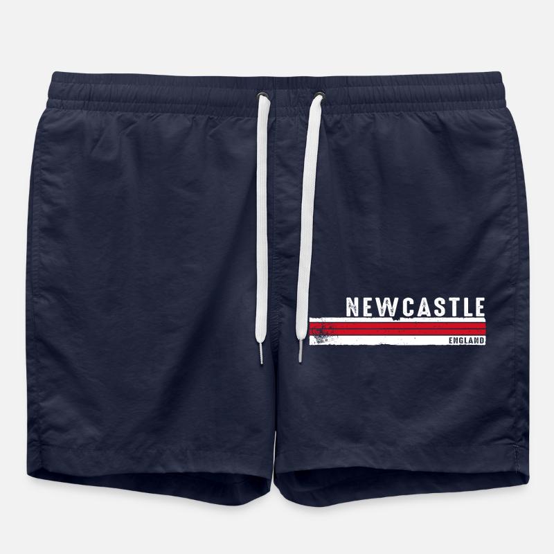 Newcastle - England's Historic Legacy - Swim Trunks - french navy