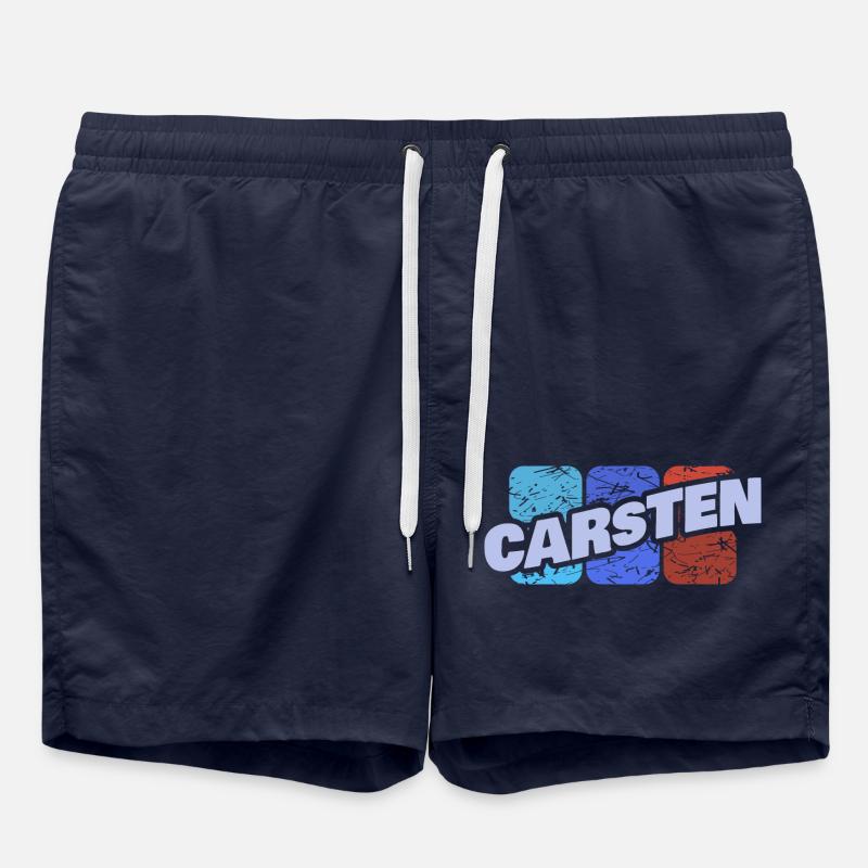 Carsten Carsten - Short de bain - bleu marine