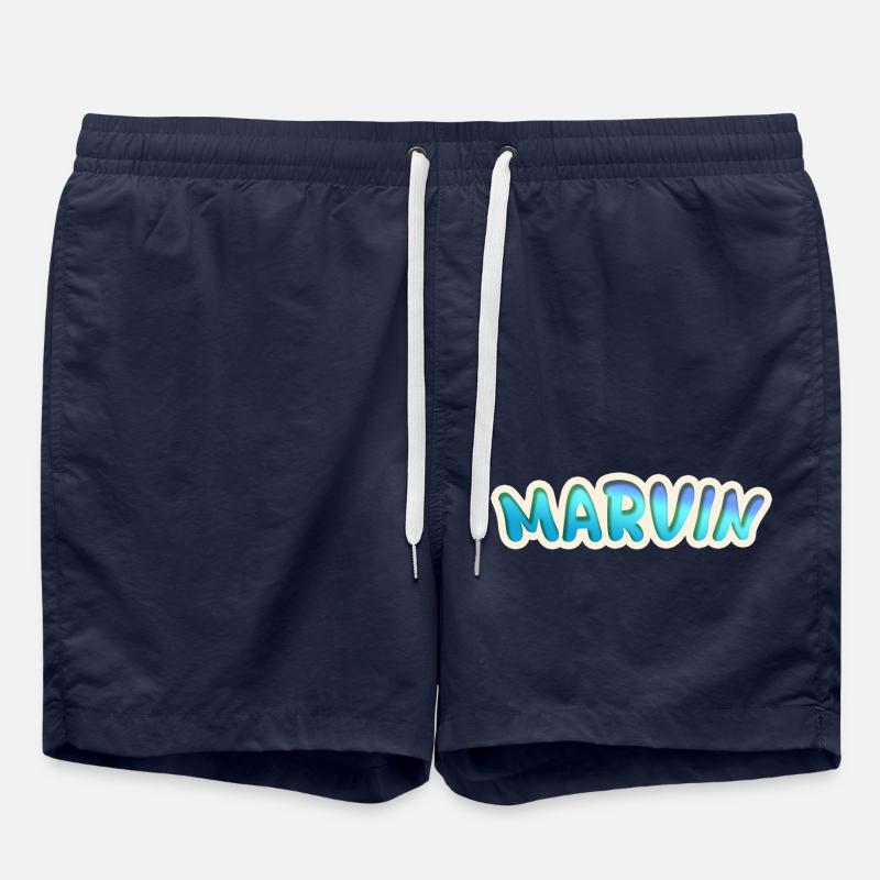Gift for Marvin - Swim Trunks - french navy