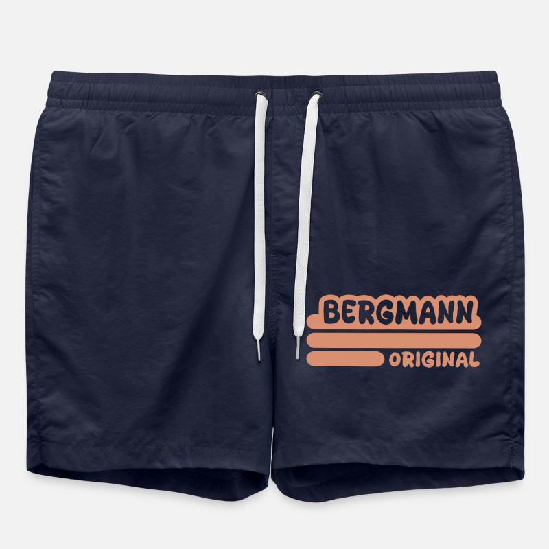 Gift for Miner - Swim Trunks - french navy