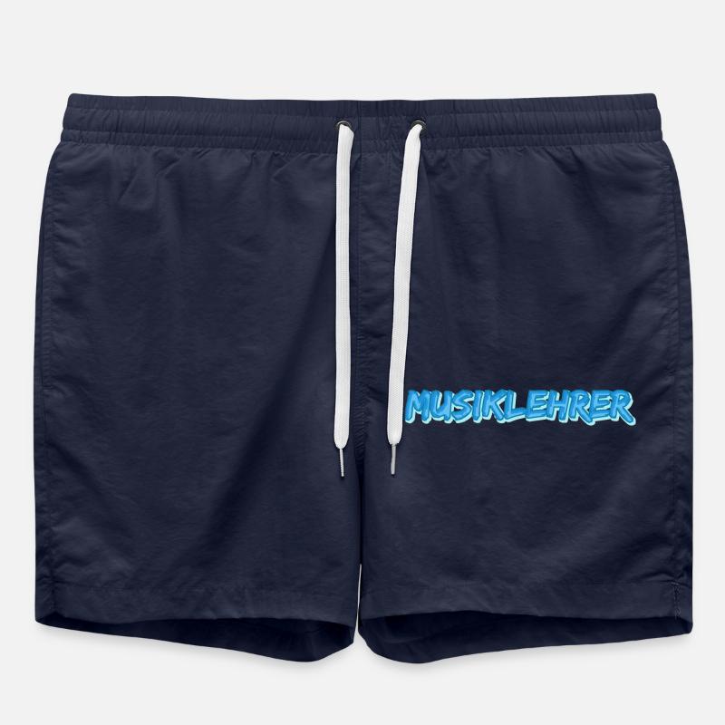 Musiklehrer als Job - Badeshorts - French Navy