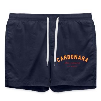 Conception du Collège Carbonara - Short de bain - bleu marine - Devant - AI Model Male 185 light (185cm)