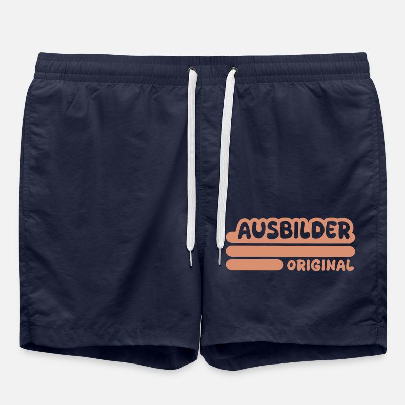 Ausbilder als Beruf - Badeshorts - French Navy