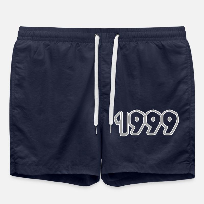 Year 1999 - Swim Trunks - french navy
