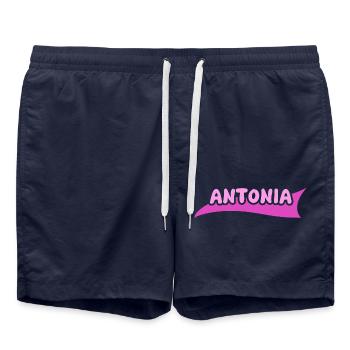 Antonia - Badeshorts - French Navy - Vorne - AI Model Male 185 light (185cm)