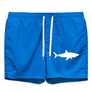 Shark - Swim Trunks - cobalt blue - Front
