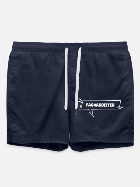 Education Skilled Workers - Swim Trunks - french navy
