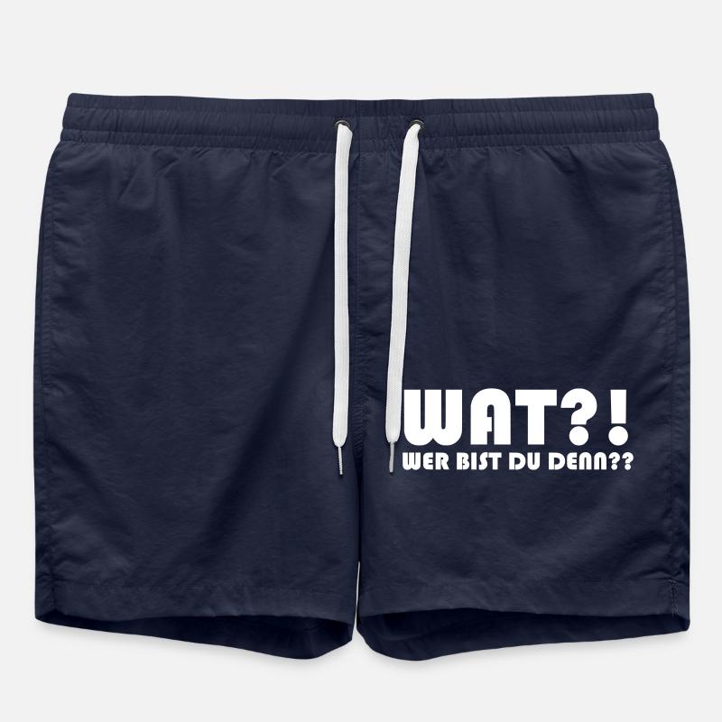 WAT wer bist du denn - Badeshorts - French Navy