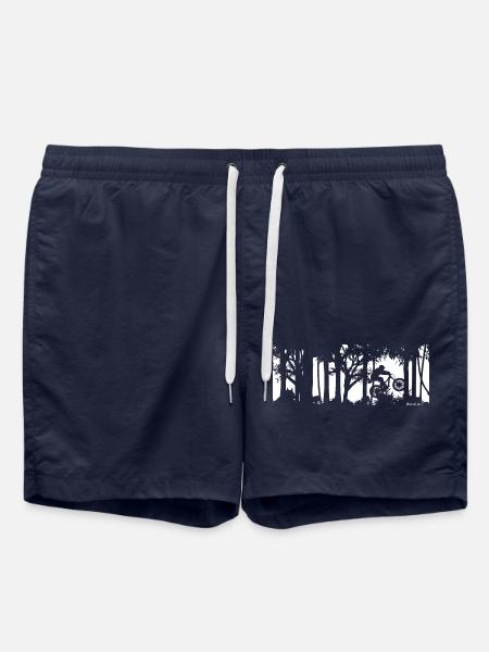 MTB Biker Outdoor Werewolf - Swim Trunks - french navy