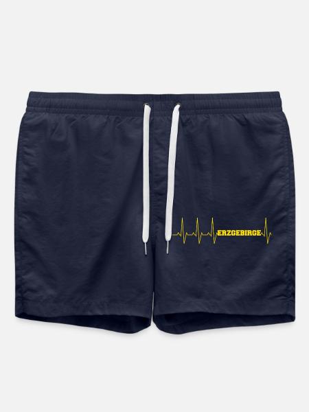Erzgebirge Herzschlag - Badeshorts - French Navy
