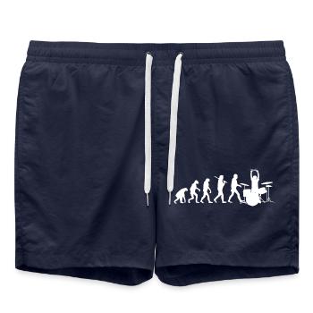 EVOLUTION - Batteur - Batterie - Short de bain - bleu marine - Devant - AI Model Male 185 light (185cm)