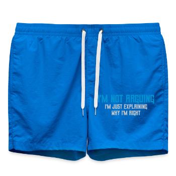 Je ne discute pas - Short de bain - cobalt blue - Devant