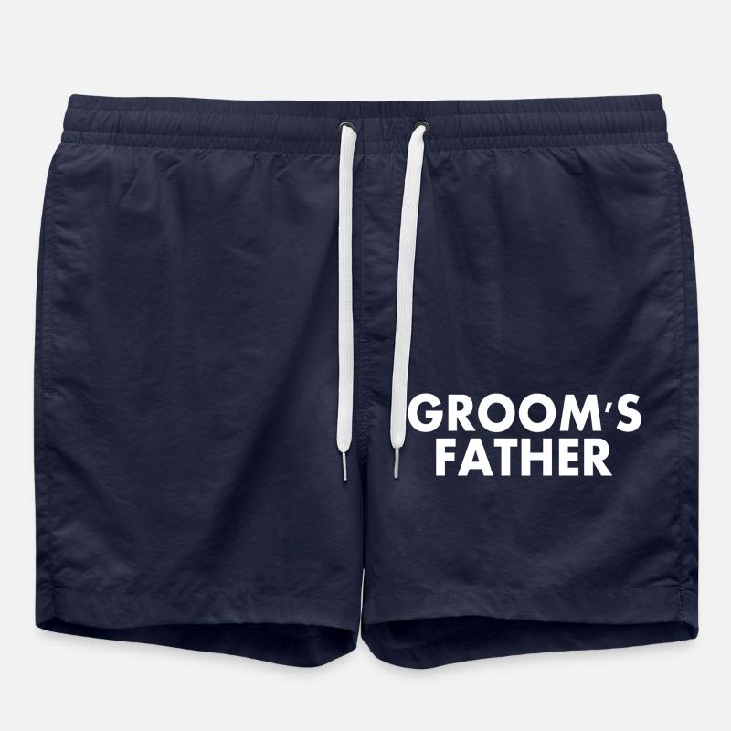 Grooms father - Short de bain - bleu marine