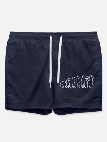 Schornsteinfeger Kaminkehrer Geschenk Essenkehrer - Badeshorts - French Navy