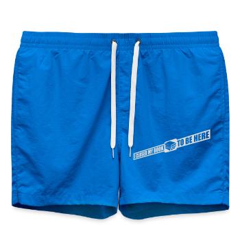 I closed my book - Badeshorts - Cobalt blue - Vorne