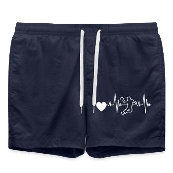 Joueur de handball Handball club Handball Handballeur - Short de bain - bleu marine - Devant - AI Model Male 185 light (185cm)