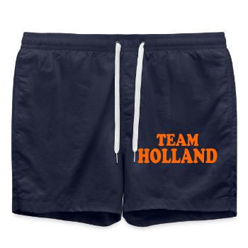 Team holland - Badeshorts - French Navy - Vorne - AI Model Male 185 light (185cm)