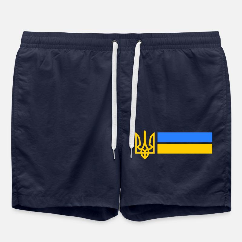 Ukraine - Badeshorts - French Navy