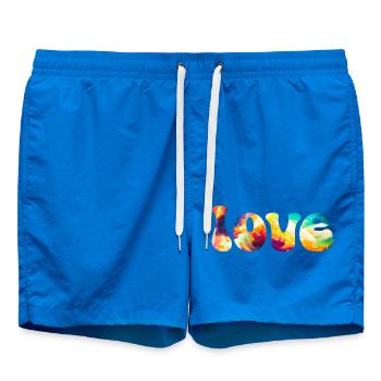 love - Badeshorts - Cobalt blue - Vorne