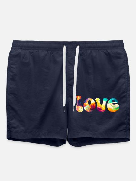 love - Badeshorts - French Navy