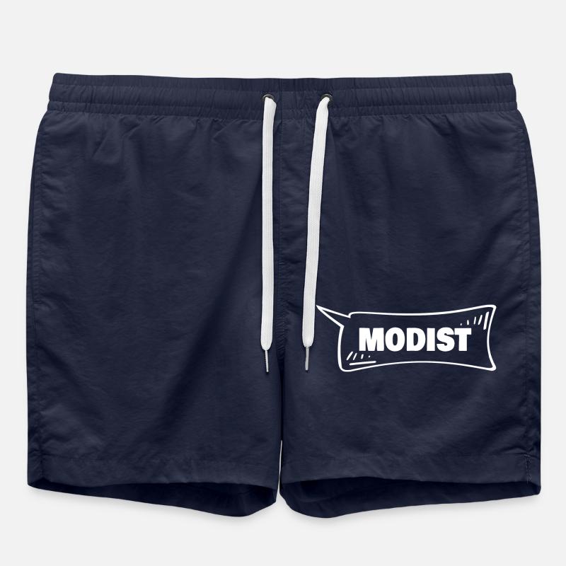 Speech Bubble Modist - Swim Trunks - french navy