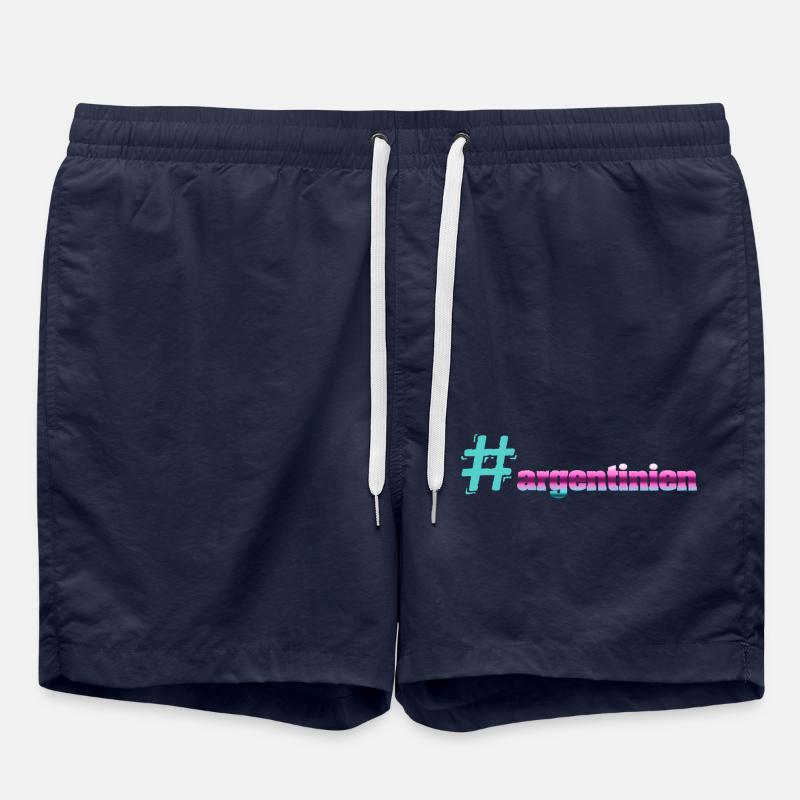 Argentina Argentinien - Swim Trunks - french navy