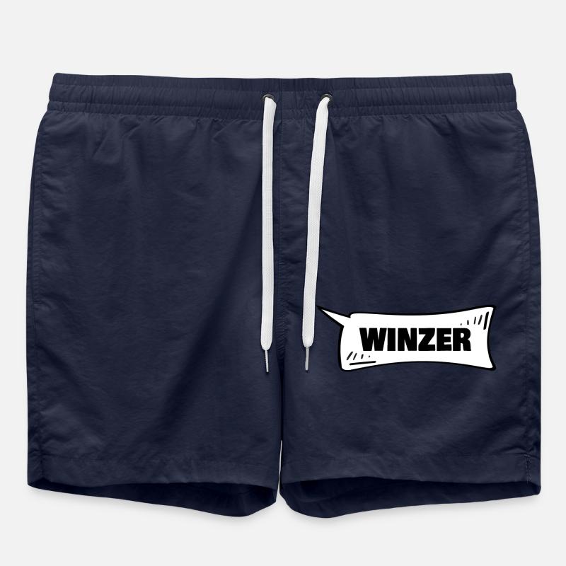 Vignerons à bulles - Short de bain - bleu marine