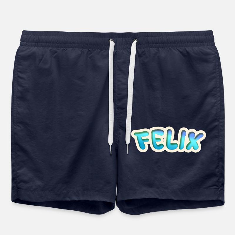 Felix as a job - Swim Trunks - french navy