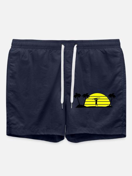 surfing - Swim Trunks - french navy