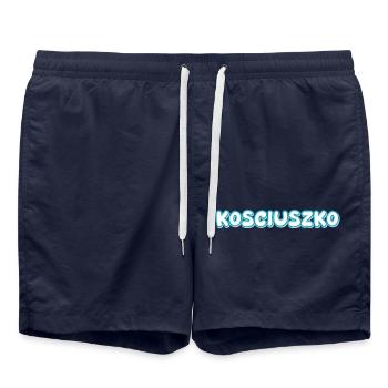 Trekking Kosciuszko - Badeshorts - French Navy - Vorne - AI Model Male 185 light (185cm)