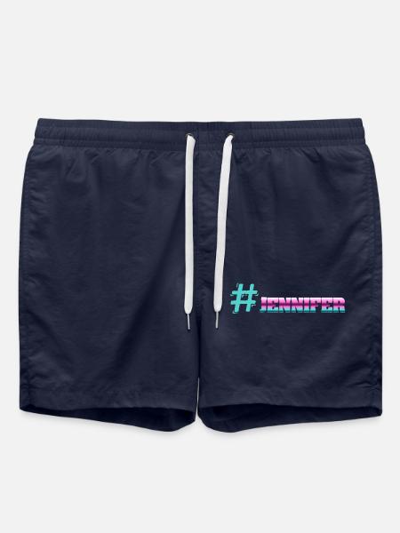 First name Jennifer - Swim Trunks - french navy