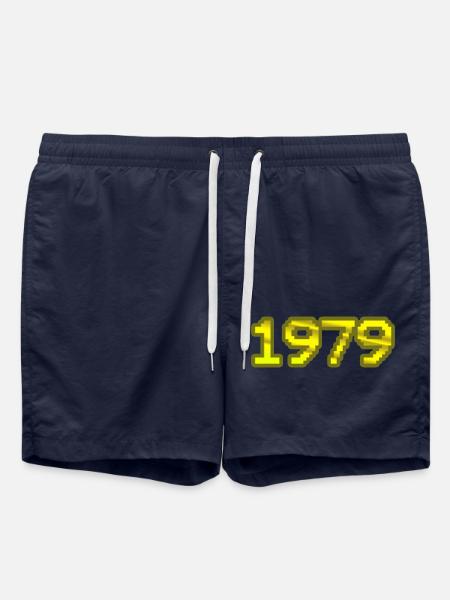 1979 - Swim Trunks - french navy