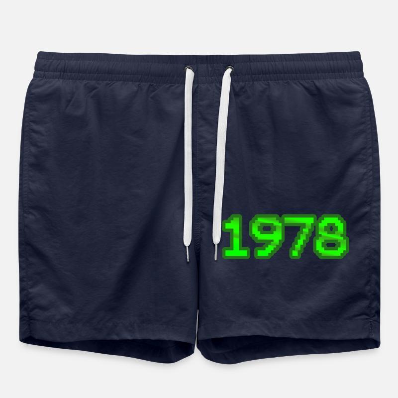 1978 - Swim Trunks - french navy