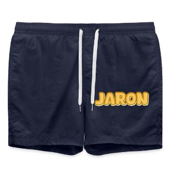 Jaron - Badeshorts - French Navy - Vorne - AI Model Male 185 light (185cm)