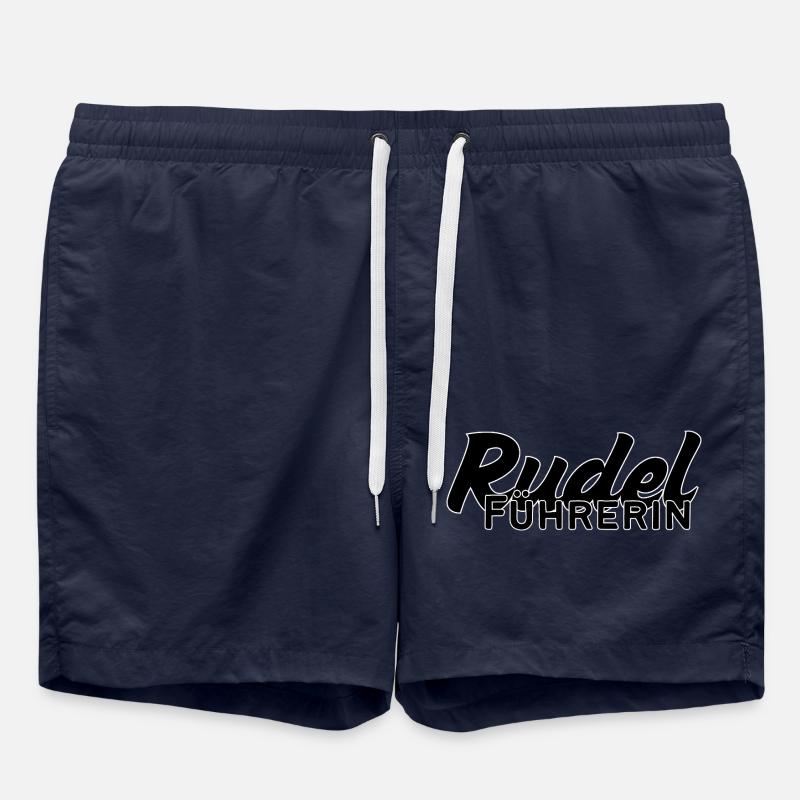 Rudelführerin - Badeshorts - French Navy