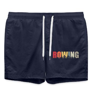 Rowing - Rowing - Rower - Rower - Aviron - Swim Trunks - french navy - Front - AI Model Male 185 light (185cm)