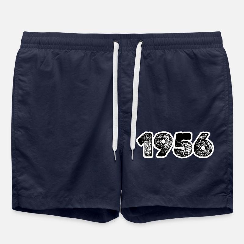 1956 - Swim Trunks - french navy