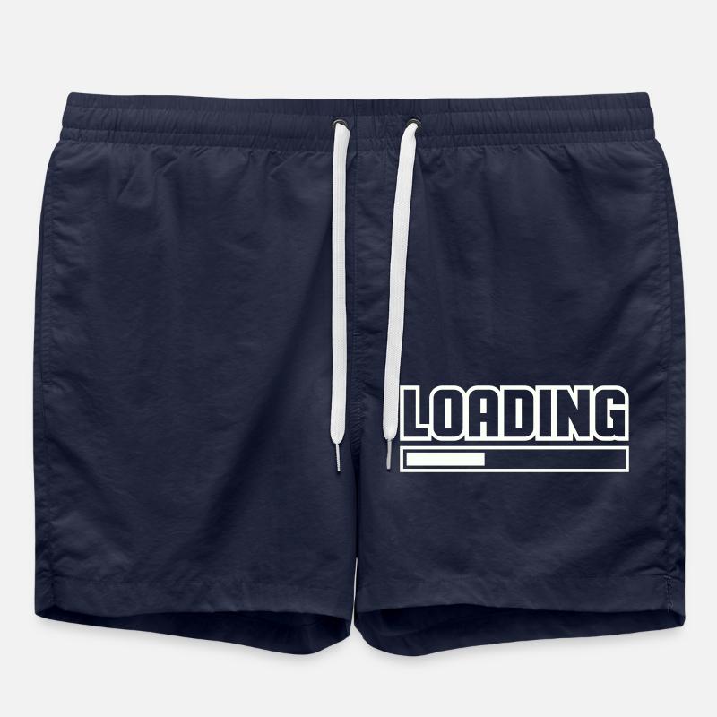 Chargement - Short de bain - bleu marine