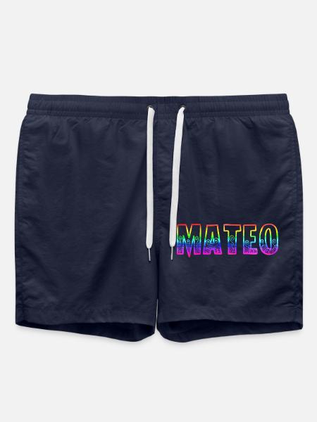 mateo rs rainbow - Swim Trunks - french navy