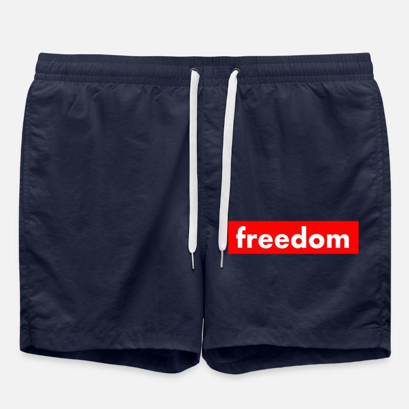FREEDOM - Swim Trunks - french navy