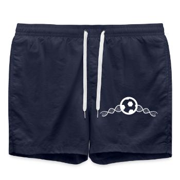 Fußballtrainer Fußball Fußballer Fußballspieler - Badeshorts - French Navy - Vorne - AI Model Male 185 light (185cm)