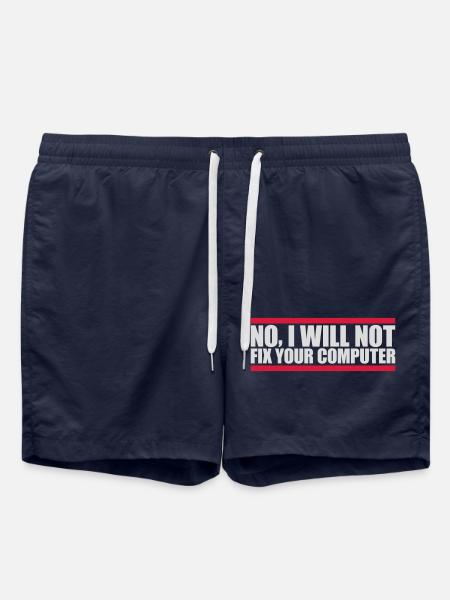 not fix your computer - Swim Trunks - french navy